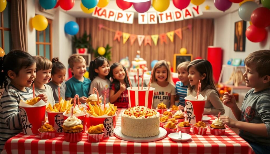KFC birthday parties