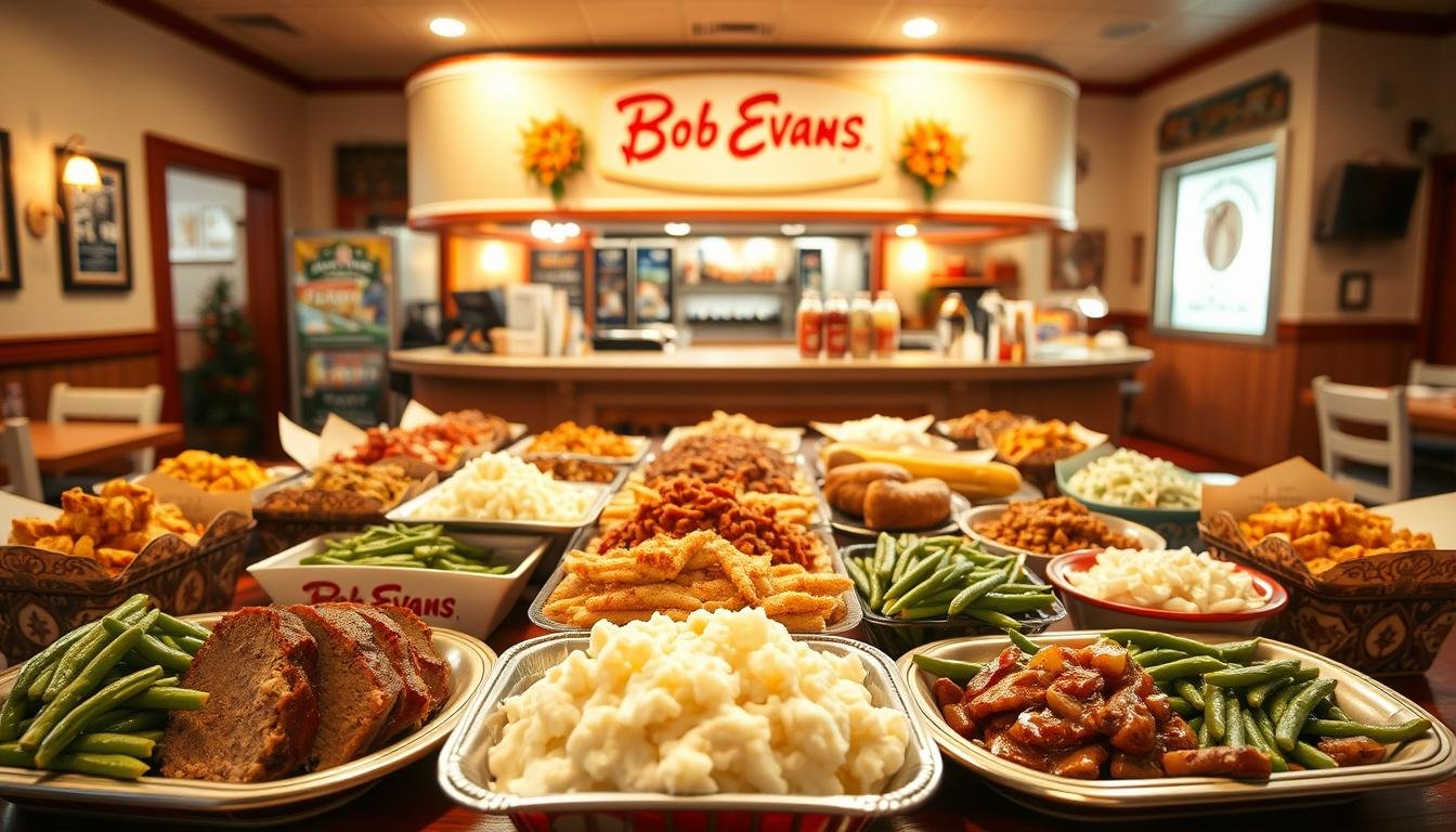 bob evans carry out dinner menu