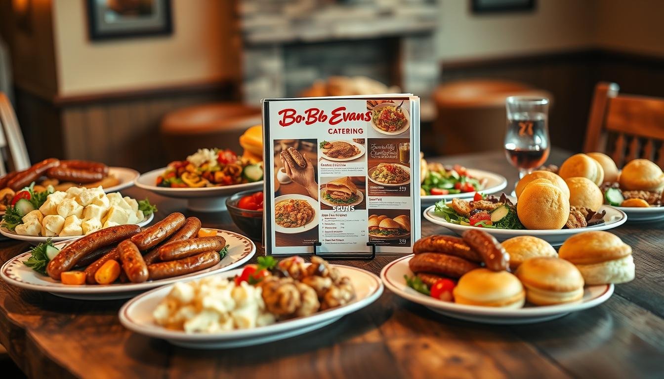 bob evans catering menu