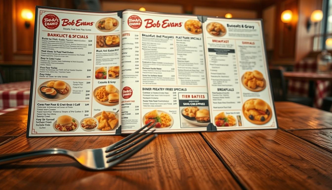 bob evans menu with prices