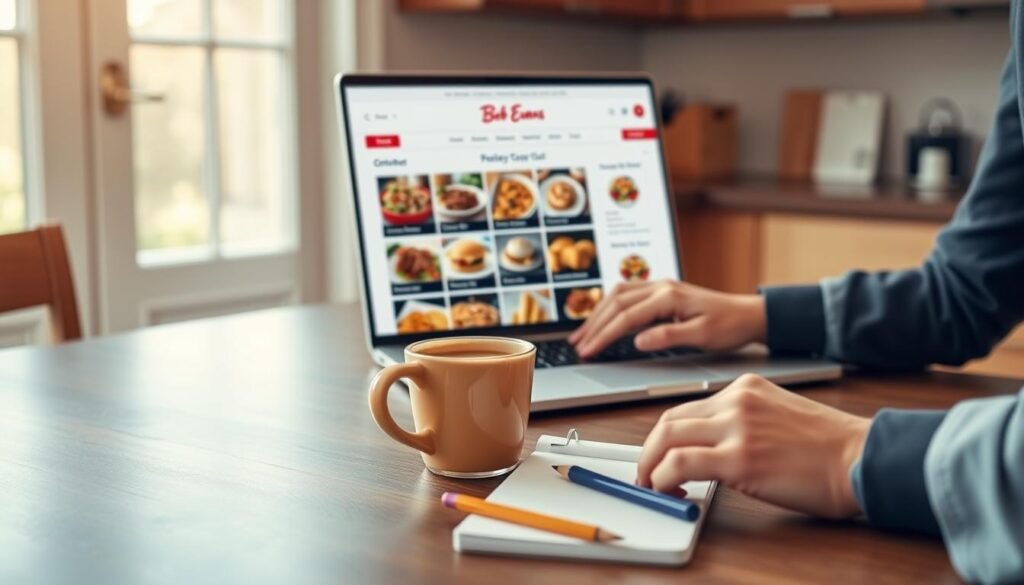 bob evans online ordering