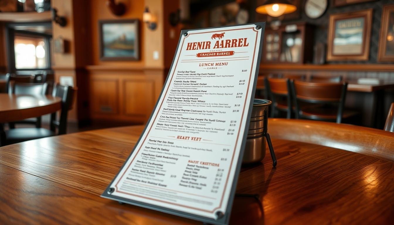 cracker barrel lunch menu with prices